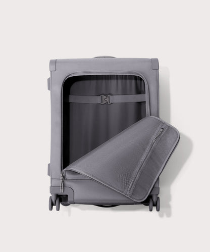 Sydney Checked Luggage in Ash, Smaller - 25 inch