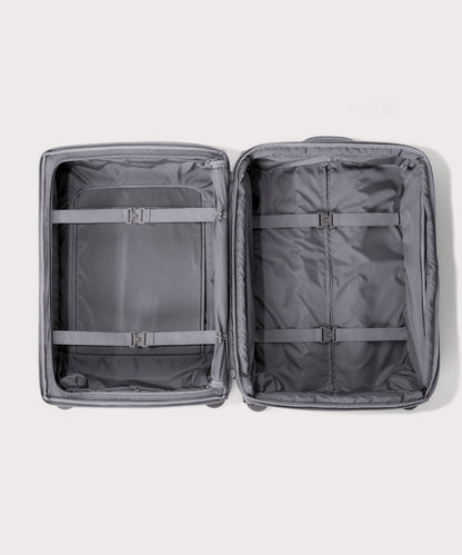 Sydney Checked Luggage in Ash, Smaller - 25 inch